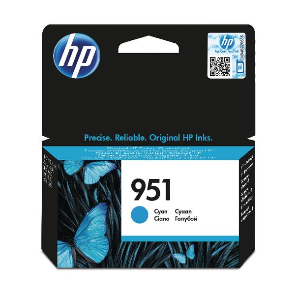 Картридж струйный HP 951 CN050AE голубой для HP OfficeJet Pro 8610/8620 (700стр.)