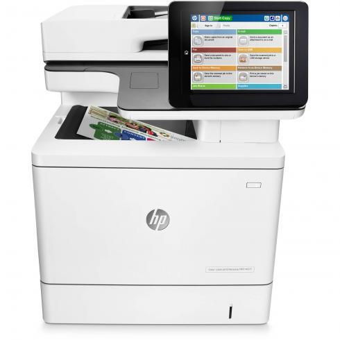 МФУ лазерный HP LaserJet Enterprise M527f (F2A77A) A4 Duplex белый/черный