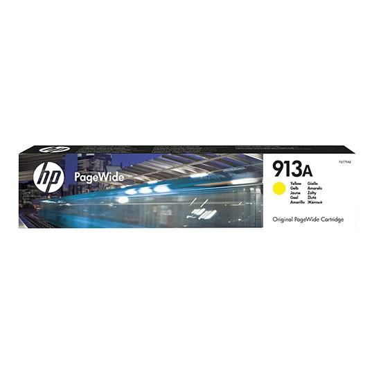 Картридж струйный HP 913A F6T79AE желтый для HP PageWide Pro 352/377/477/452/577/552 (3000стр.)