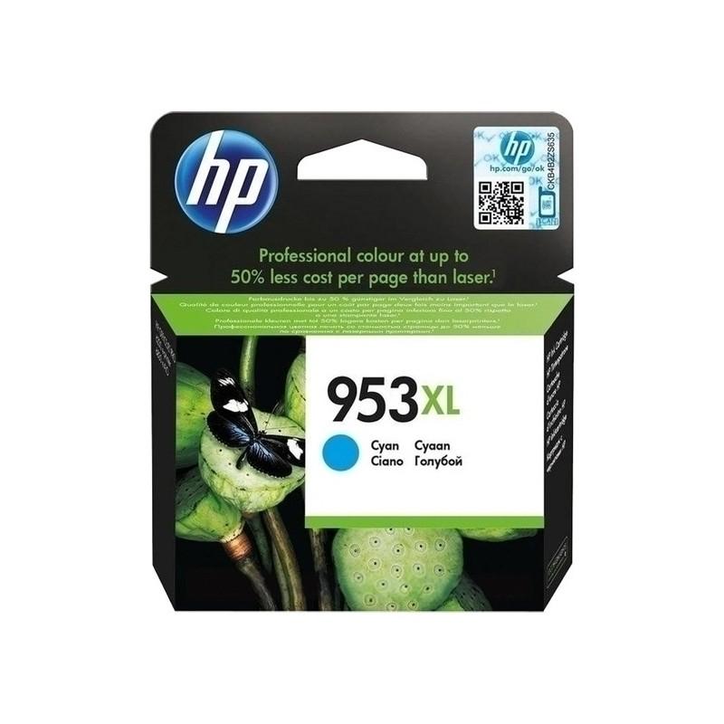 Картридж струйный HP 953XL F6U16AE голубой для HP OfficeJet 8710/8720/8730/8210 (1600стр.)