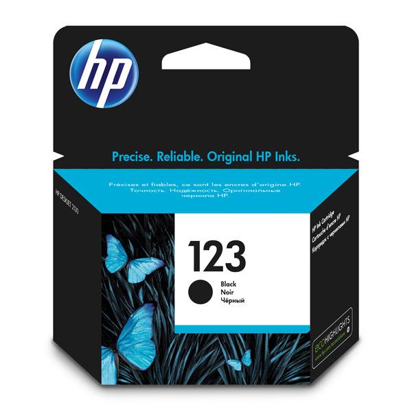 Картридж струйный HP 123 F6V17AE черный