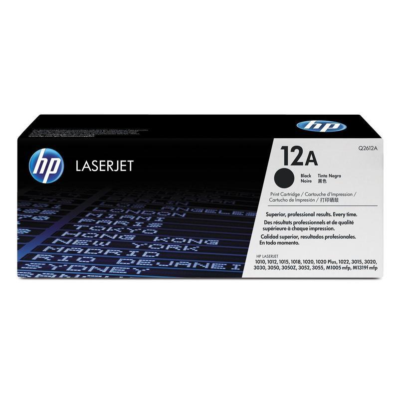 Тонер Картридж HP 12A Q2612A черный