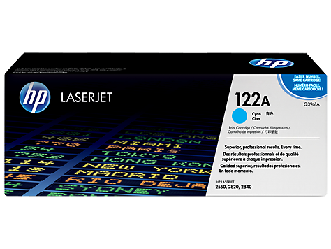 Тонер Картридж HP Q3961A голубой для HP 2820/2840/2550L/2550Ln/2550n (4000стр.)