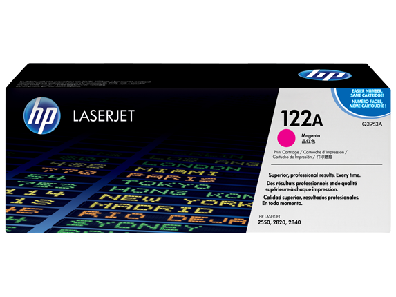 Тонер Картридж HP Q3963A пурпурный для HP 2820/2840/2550L/2550Ln/2550n (4000стр.)