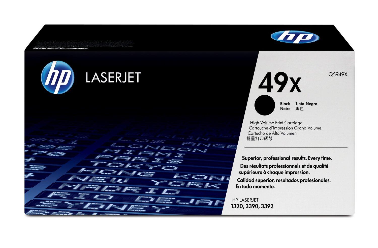 Тонер Картридж HP Q5949X черный для HP LaserJet 1320 (6000стр.)
