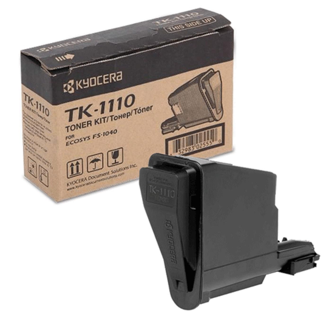 Тонер Картридж Kyocera TK-1110 черный для Kyocera FS-1040/1020/1120 (2500стр.)