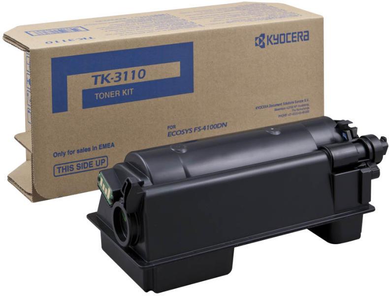 Тонер Картридж Kyocera 1T02MT0NL0 TK-3110 черный для Kyocera FS-4100DN (15500стр.)