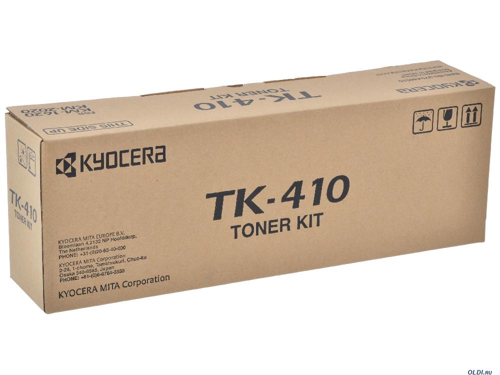 Тонер Картридж Kyocera TK-410 черный для Kyocera KM-1620/1635/1650/2020/2050 (15000стр.)