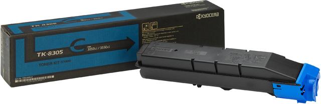 Тонер Картридж Kyocera 1T02LKCNL0 TK-8305C голубой для Kyocera TASKalfa 3050ci/3550ci