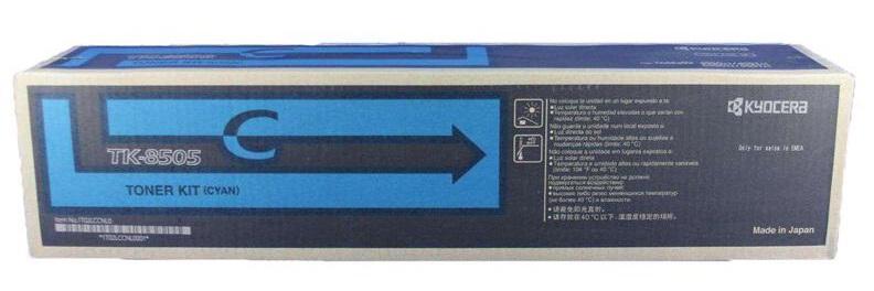 Тонер Картридж Kyocera TK-8505C голубой для Kyocera TASKalfa 4550ci/5550cii