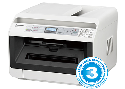 МФУ лазерный Panasonic KX-MB2110RUW A4 Duplex белый/черный