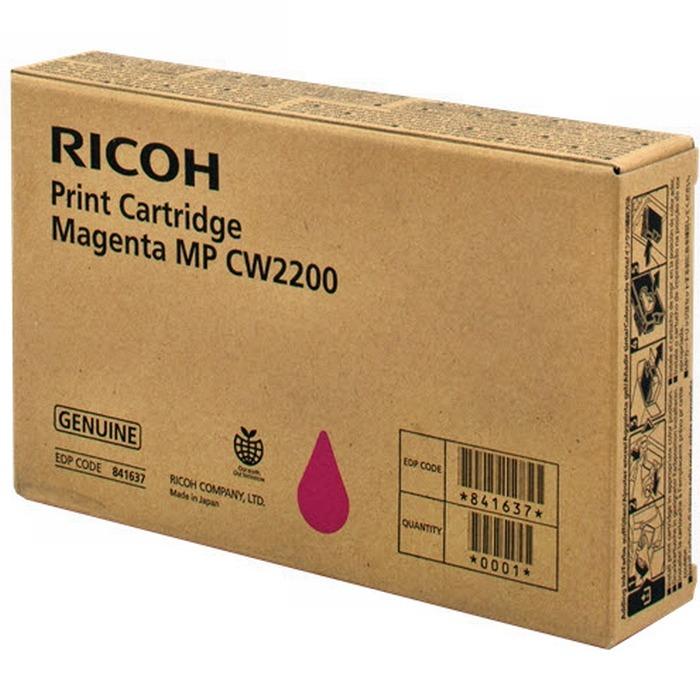 Тонер Картридж Ricoh MP CW2200 841637 пурпурный для Ricoh CW2200SP.