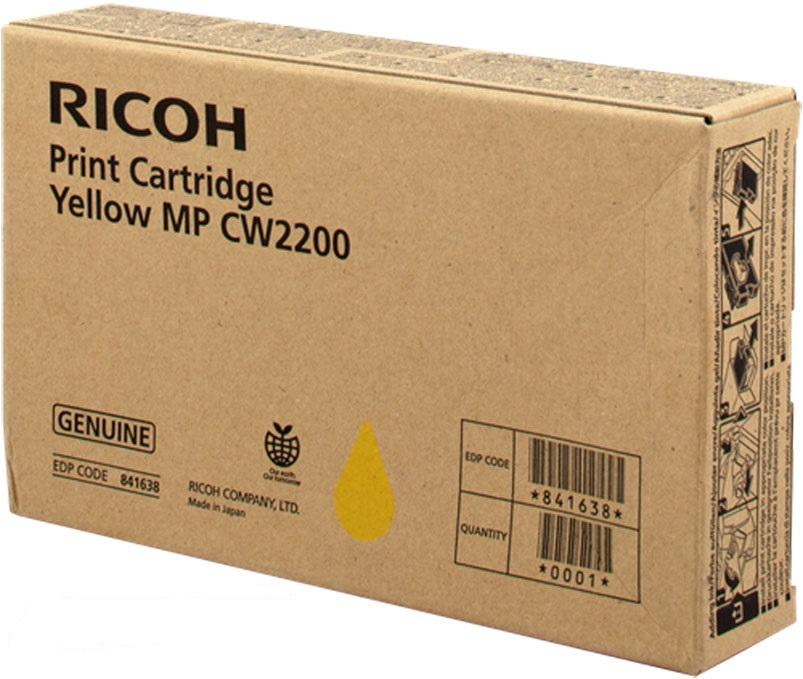 Тонер Картридж Ricoh MP CW2200 841638 желтый для Ricoh CW2200SP.