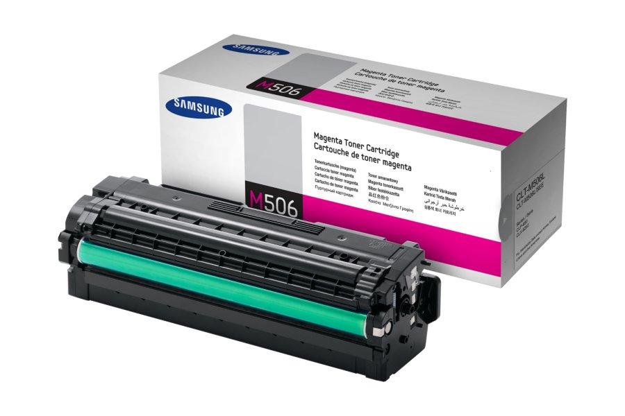 Тонер Картридж Samsung CLT-M506L/SEE пурпурный для Samsung CLP-680/CLX-6260 (3500стр.)