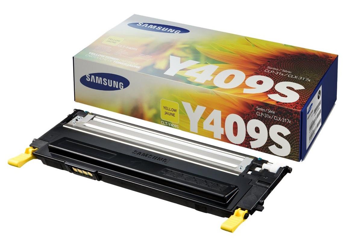 Тонер Картридж Samsung CLT-Y409S желтый для Samsung CLP-310/315/CLX-3170FN (1000стр.)