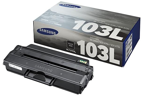 Тонер Картридж Samsung MLT-D103L черный для Samsung ML-2950ND/2955ND/2955DW (2500стр.)