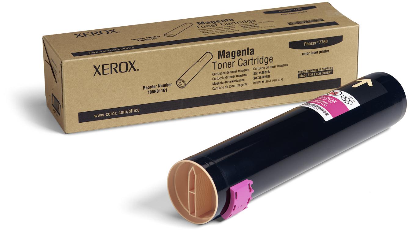 Тонер Картридж Xerox 106R01161 пурпурный для Xerox Phaser 7760 (25000стр.)