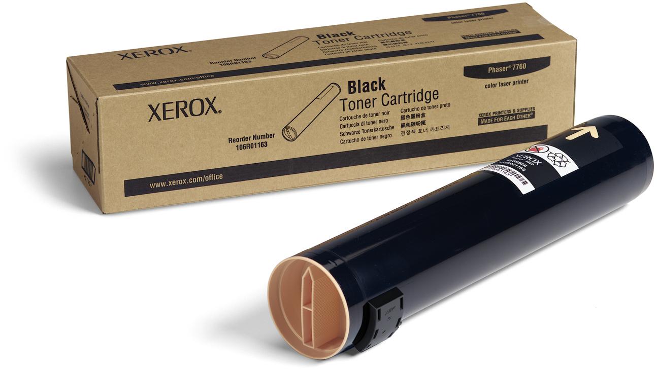 Тонер Картридж Xerox 106R01163 черный для Xerox Phaser 7760 (32000стр.)