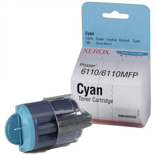 Тонер Картридж Xerox 106R01206 голубой для Xerox Phaser 6110 (1000стр.)