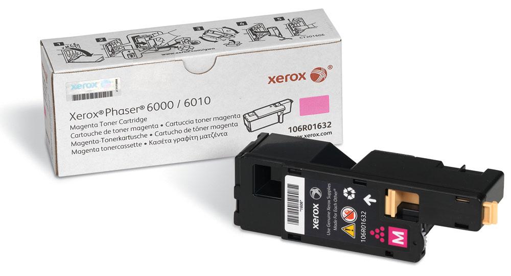 Тонер Картридж Xerox 106R01632 пурпурный для Xerox Phaser 6000/6010N/WC 6015 (1000стр.)